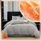 🛏️ 50% OFF NOW! ✨ Winter Fluffy Plush Milk Velvet Comforter Set - Ultra-Soft Thermal Design with Modern Embroidery for Cozy Bedding 🏠❄️