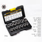 🔧 50% OFF NOW! ⚙️ Damaged Screw & Bolt Extractor Set – 14-piece, chrome moly steel – No drilling needed – perfect for rounded or stripped bolts 🔩🛠️✨