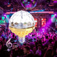 🌈 BUY 3 GET 4! ✨ COLORFUL DISCO BALL - 6 Light Modes & Auto Rotation, USB Powered with Remote, Perfect for Parties and Home Decor 🎉🪩