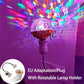 🌈 BUY 3 GET 4! ✨ COLORFUL DISCO BALL - 6 Light Modes & Auto Rotation, USB Powered with Remote, Perfect for Parties and Home Decor 🎉🪩