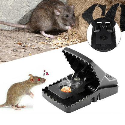 🐭 BUY 2 GET 3! 🔴 REUSABLE RAT TRAPS - No Poison or Odour, Safe for Home and Garden, Easy Installation and Cleaning 🏡🌿