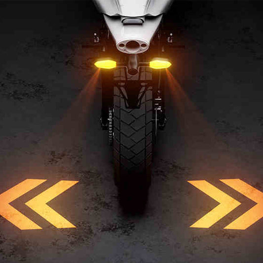 🏍️ 50% OFF NOW! 💡 Electric Motorcycle Steering Projector Light – Dynamic turn signals, enhanced visibility & easy install – improves night safety with stylish light patterns ✨