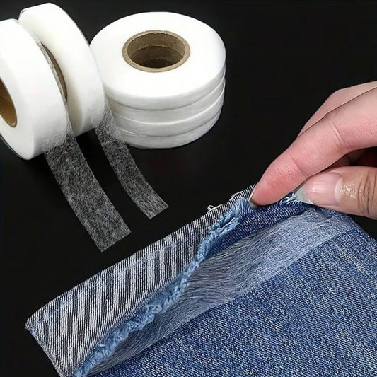 🧵 50% OFF NOW! ✨ Iron-On Double-Sided Fabric Tape for Sewing & DIY – No sewing needed, strong bond & washable – perfect for hems, crafts and repairs 🧷
