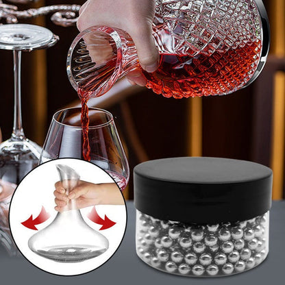 🍷 50% OFF NOW! 🔮 Reusable Cleaning Balls for Wine Decanters – Removes Residue, Dishwasher Safe & Ideal for a Sparkling Clean Decanter 🧼
