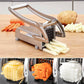 🥔 BUY 2 GET 1 FREE! 🔪 Potato & Cucumber Slicer – Sharp blades, easy operation & quick slicing – Perfect for salads, fries & meal prep 🥒
