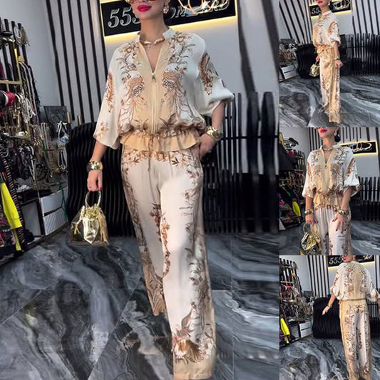 👚 60% OFF NOW! ✨ Women's Elegant Zip-Up Two-Piece Set – Stylish, Comfortable & Perfect for Everyday Wear 💕 Free Delivery