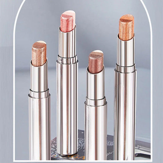 💥 BUY 1 GET 1 FREE! ✨ Waterproof Gradient Shimmer Eye-Shadow Stick – Long-Lasting & Vibrant Colors 🌟