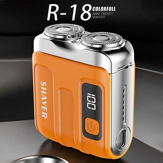 🪒 50% OFF NOW! 🔥 Portable Mini Men's Electric Shaver – Compact & rechargeable – Wet/dry use, perfect for travel or gym bag – quick and smooth shave ✨🧳