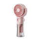 🌀 50% OFF NOW! 💧 Portable Rechargeable Handheld Misting Fan – USB charging & 3 speeds – Cools with fine mist – perfect for summer outings or travel 🌬️✨