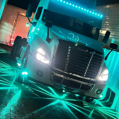 🚛 BUY 2 GET 1 FREE! 💡 LED Watermelon Indicator Lights – Side Marker Signal Lights, Universal Fit for All Trucks & Trailers 🍉