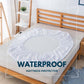 🛏️ 50% OFF NOW! 🎉 Waterproof Baby Mattress Cover – Mould-resistant & anti-leak – Soft, breathable & machine washable – perfect for cribs and toddlers 🌙