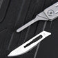 🔪 50% OFF NOW! ✨ Stainless Steel Portable Utility Knife - Includes 10 Free Blades for Carving, Crafting & Outdoor Use 🎯🛠️