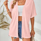 🔥 50% OFF NOW! 🏳️‍🌈 2025 New Stylish Flowy Short Sleeve Cardigan – Breezy, versatile & perfect for summer layering ☀️
