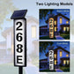 🔢 50% OFF NOW! ✨ Solar Address LED Sign Lighted House Number Plate – Includes 3 sets of numbers (0-9) & 1 set of letters (A-F) – Auto-on at dusk, weatherproof & easy to mount – perfect for driveways or garden entrances 🌙🏡