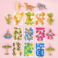🧩60% OFF! ✨ 2025 Educational 3D Cartoon Puzzle - 57 Interlocking Pieces with Vibrant Characters for Creative Learning 🎨👧