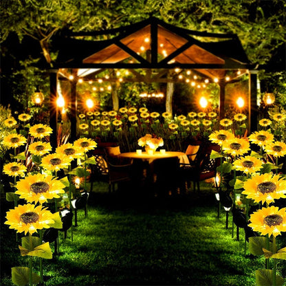 🌻 50% OFF NOW! ✨ Sunflower Solar Lights – Glowing Petals, Auto On/Off & Perfect for Garden & Pathway Decor 🌿