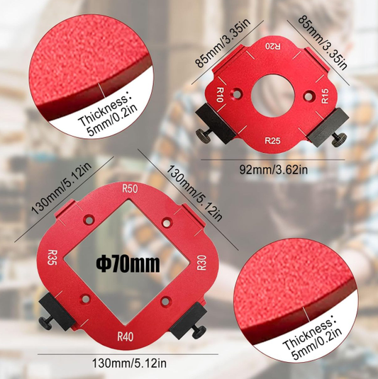 📐 50% OFF NOW! 🔧 4-in-1 Arc Angle Positioning Template – Multi-Angle Measurement, Precise Marking & Durable Material 🛠️
