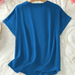 👚 50% OFF NOW! 🌸 Fashion Loose Solid Color Short Sleeve Top – Breathable Fabric, Relaxed Fit & Perfect for Spring Days ☀️