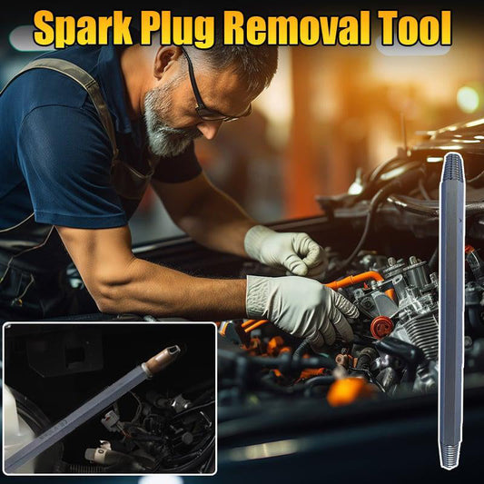 🔧 BUY 2 GET 1 FREE! ⚡ Professional Broken Spark Plug Remover – Heavy-Duty, Easy Extraction & Essential for Engine Repair 🚗