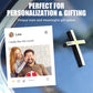 💥 BUY 1 GET 1 FREE! 🚗✝️ Metal Jesus Christ Cross Badge Stickers – 3D Self-Adhesive Car Scratch Cover 🌟