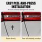 💥 BUY 1 GET 1 FREE! 🚗✝️ Metal Jesus Christ Cross Badge Stickers – 3D Self-Adhesive Car Scratch Cover 🌟