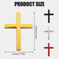 💥 BUY 1 GET 1 FREE! 🚗✝️ Metal Jesus Christ Cross Badge Stickers – 3D Self-Adhesive Car Scratch Cover 🌟