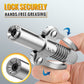 🔩 BUY 1 GET 1 FREE! ✨ High Pressure Dual Handle Grease Gun Coupler - Universal Quick-Connect Tip with 360° Swivel for Automotive & Industrial Use 🚗⚙️