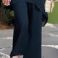 👚 50% OFF NOW! 💃 Charming Irregular Top & Wide Leg Pants Set – Trendy Design, Comfortable Fit & Effortless Style ✨
