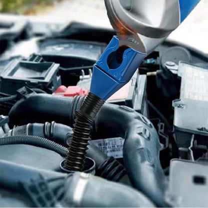 🛠️ HOT SALE - BUY 1 GET 1 FREE! ✨ Flexible Draining Tool Snap Funnel - 15-Piece Coolant System Refill Kit with 10 Adapters for Spill-Free Car Maintenance 🚗💧