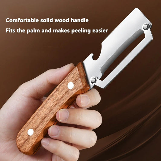 🥕 BUY 1 GET 1 FREE! ✨ Multi-Functional Vegetable Peeler for Kitchen – Stainless Steel Blade, Ergonomic Handle & Perfect for Fruits/Vegetables 🔪
