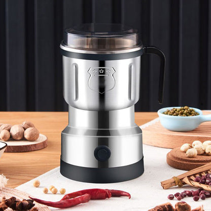 ⚡ 60% OFF NOW! ☕ Multifunctional Electric Grinder – Grinds Coffee/Spices in Seconds, Powerful Motor & Easy to Clean 🫘