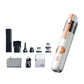 🛒 50% OFF HOT SALE! ✨ 5-in-1 Smart Handheld Vacuum Cleaner - 15KPA Power & 4 Attachments for Car/Home Deep Cleaning 🚗🏠