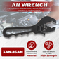 Aluminum Adjustable AN Wrench for 3AN-16AN Fittings