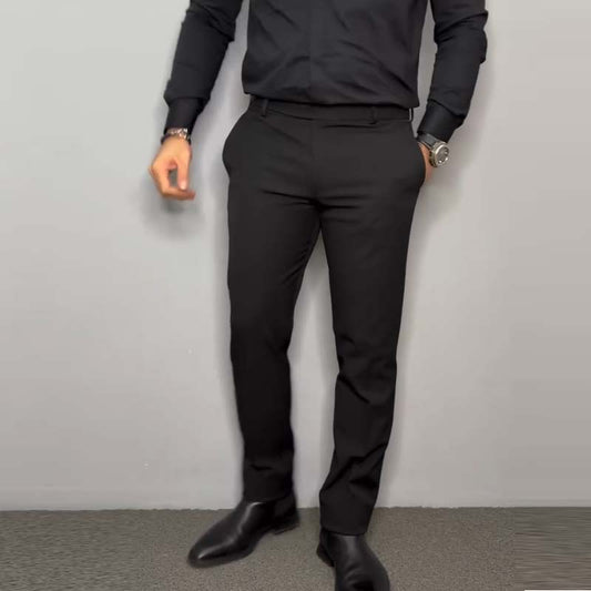 Men's Classic Slim-Fit Dress Pants