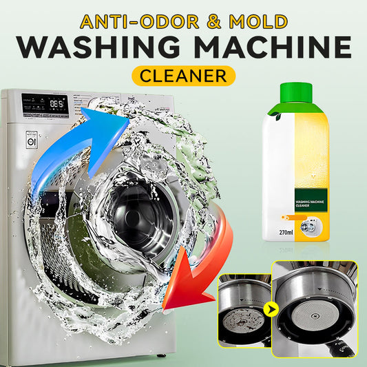🧼 BUY 1 GET 1 FREE! ✨ Washing Machine Cleaner - Removes Mold, Limescale & Odors in 1 Cycle, Keeps Drum Fresh & Hygienic 🌀🔺