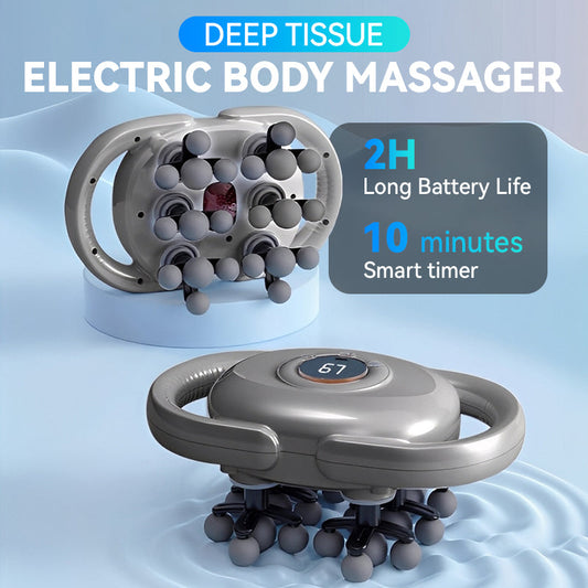 💆‍♂️ 69% OFF! ⚡ Deep Tissue Massager - Relieves Muscle Pain & Tension, Portable & Rechargeable 🔥✨