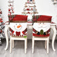 🎅 Save 50%! 🪑 Christmas Chair Cover – Santa, snowman & elk designs – Festive fit ✨