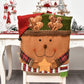 🎅 Save 50%! 🪑 Christmas Chair Cover – Santa, snowman & elk designs – Festive fit ✨