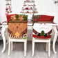 🎅 Save 50%! 🪑 Christmas Chair Cover – Santa, snowman & elk designs – Festive fit ✨