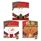 🎅 Save 50%! 🪑 Christmas Chair Cover – Santa, snowman & elk designs – Festive fit ✨