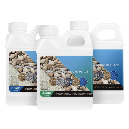 Clear Rock Glue for Landscaping