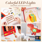🔋 50% OFF! 💡 BEGINNER CIRCUIT KIT - 16 Fun Projects with LED Lights, Safe & Easy STEM Learning, Perfect Educational Gift for Ages 3-6 🎁👶