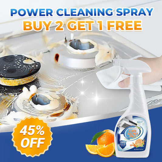 🧼 BUY 2 GET 1 FREE! ✨ Power Cleaning Spray - Removes Grease & Stains 💦🏠