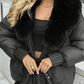 🧥 60% OFF NOW! ✨ Fashion Padded Coat with Faux Fur Collar - Thermal Insulation & Windproof Design for Winter Elegance ❄️👢