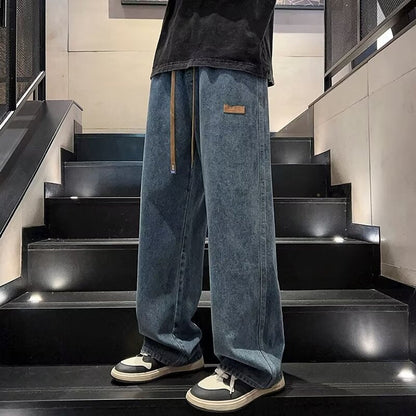 👖 60% OFF NOW! 🕶️ Men‘s Loose Fit Wide Leg Jeans – Stretch Denim, Relaxed Casual Style & Comfortable All-Day Wear 🏃‍♂️