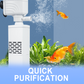 🐠 50% OFF NOW! 💦 3-in-1 Fish Tank Filter - Silent Operation & Energy Efficient, for Aquariums Up to 100L 🌿📦