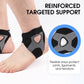 🦵 BUY 2 GET 1 FREE! ⏳ Adjustable Ankle Brace - Breathable & Lightweight Support for Sports/Injury Recovery, Fits Comfortably in Shoes 🏃‍♂️✨