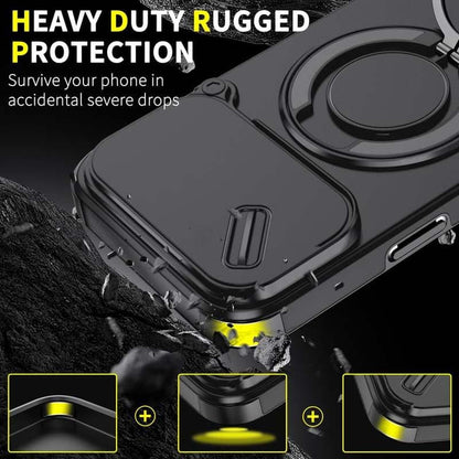 📱 50% OFF NOW! 🔗 Magnetic Phone Case with Ring Stand - Secure Grip & Wireless Charging Compatible, 360° Viewing Angles for iPhone ⚡✨
