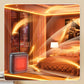 🔥 2025 HOT SALE 60% OFF! ✨ 800W Wall Outlet Space Heater - Adjustable Thermostat with 4 Timer Settings & Overheat Protection for Office/Bedroom 🕒🌡️