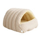 🛏️ 60% OFF NOW! ✨ Plush Pet Cave - Ultra-Soft Warm Bed with Breathable Design for Cats & Small Dogs 🐾💤